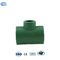 Grünes PPR-Reduzier-T-Stück DIN16962 PPR-Rohrverschraubungen Schnellkupplung